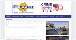 Desktop Screenshot of kansascrimestoppers.com
